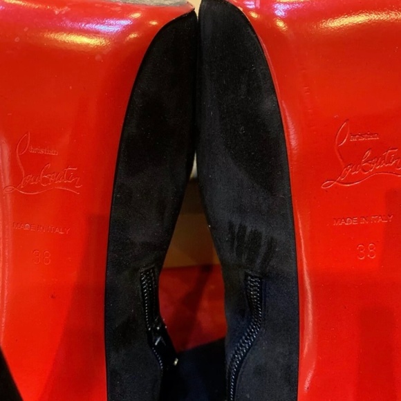 Christian Louboutin Daf Suede Boots! - Picture 9 of 11